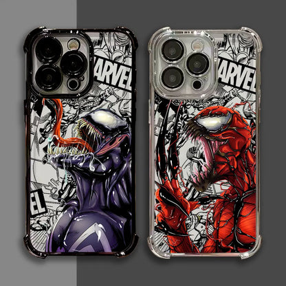 Venom Marvel Cool Luxury Shockproof Case For iPhone