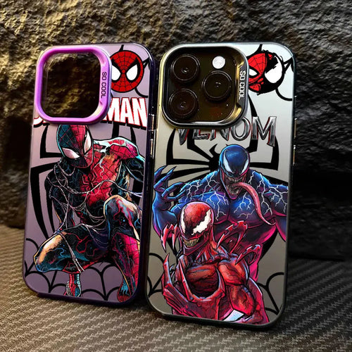 Marvel Spderman Venom Art Phone Case For iPhone