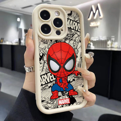 Spiders Phone Case For Mans iPhone Soft Back Cover