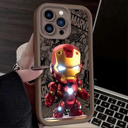 Marvel Spider Man Iron Man Version Case For iPhone