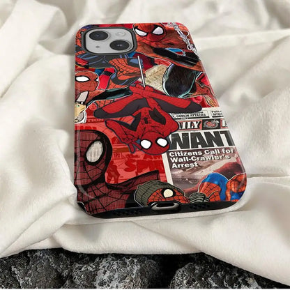 Marvel Comics Spiderman Phone Case For Apple iPhone