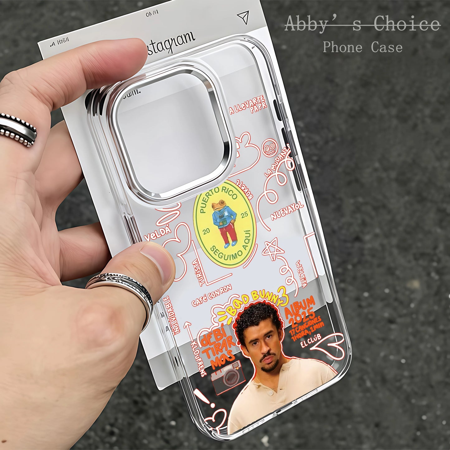 DTMF Bad Bunny Phone Case For iPhone