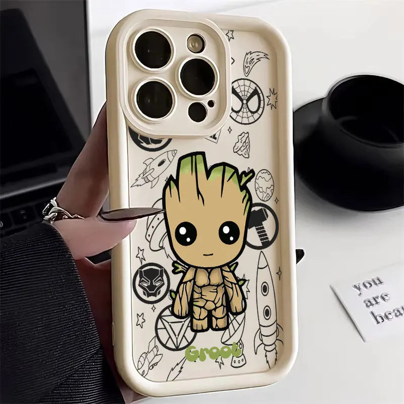 Miles Morales Spider Gwen Marvel Case For Apple iPhone