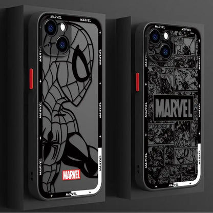 Marvel Spiderman Logo Case For iPhone