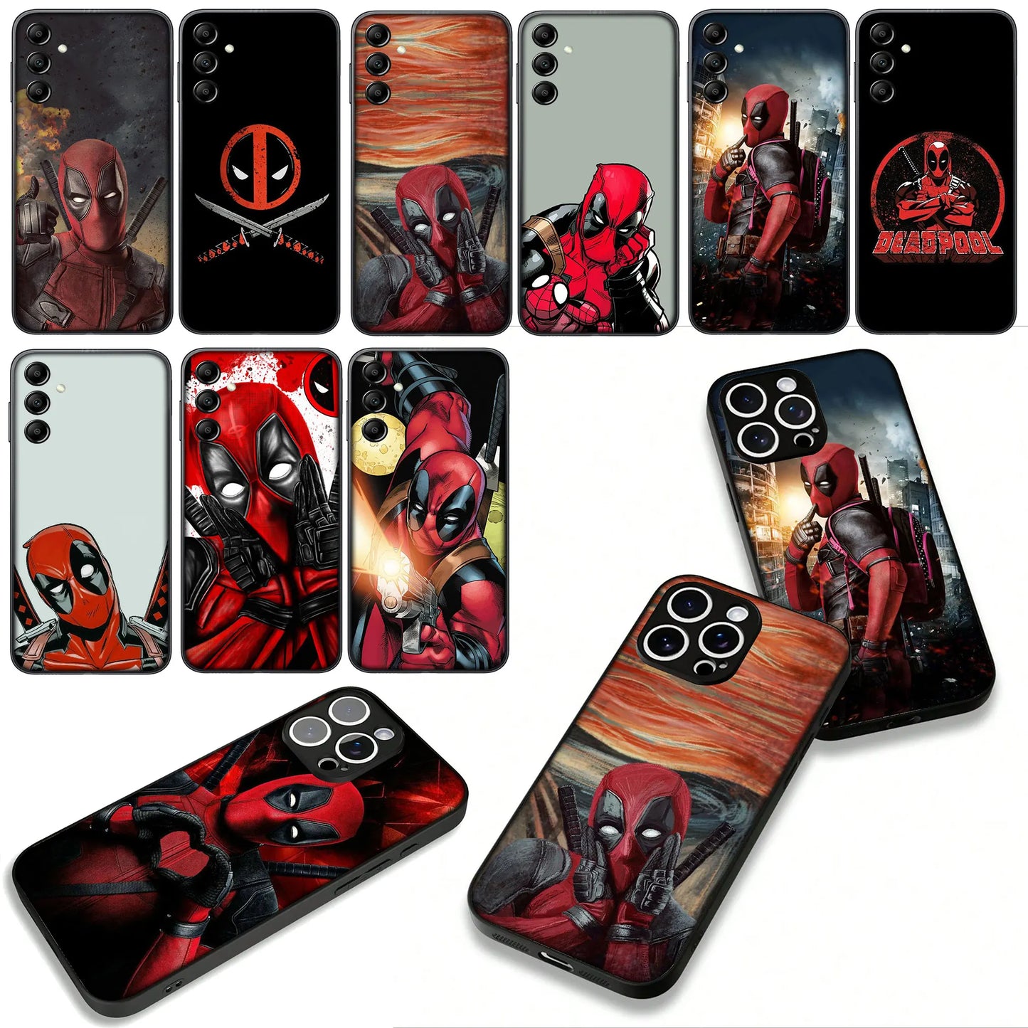 Phone Cover For Apple iPhone Deadpool Marvels Casing
