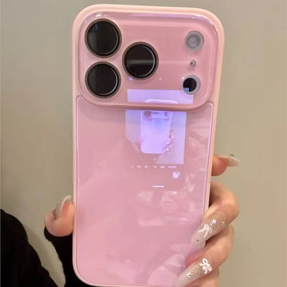 Luxury Candy Color Tempered Glass Camera Protection Case For iPhone Shockproof Bumper Hard Back Cover