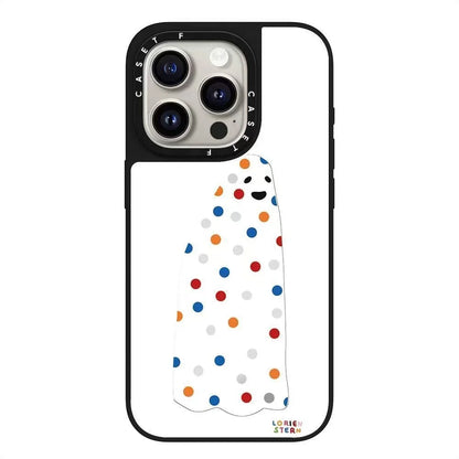 Adorable Happy Dog Apple Clear Mirror New Model Phone Case