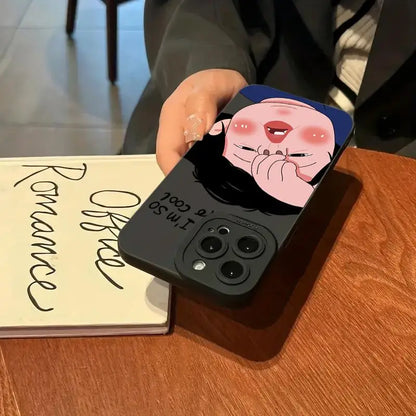 Funny Boy Cute Girl Couple Phone Case