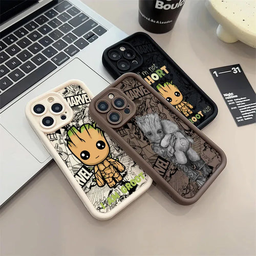 Cool Anime Groot Maronevel Phone Case For iPh