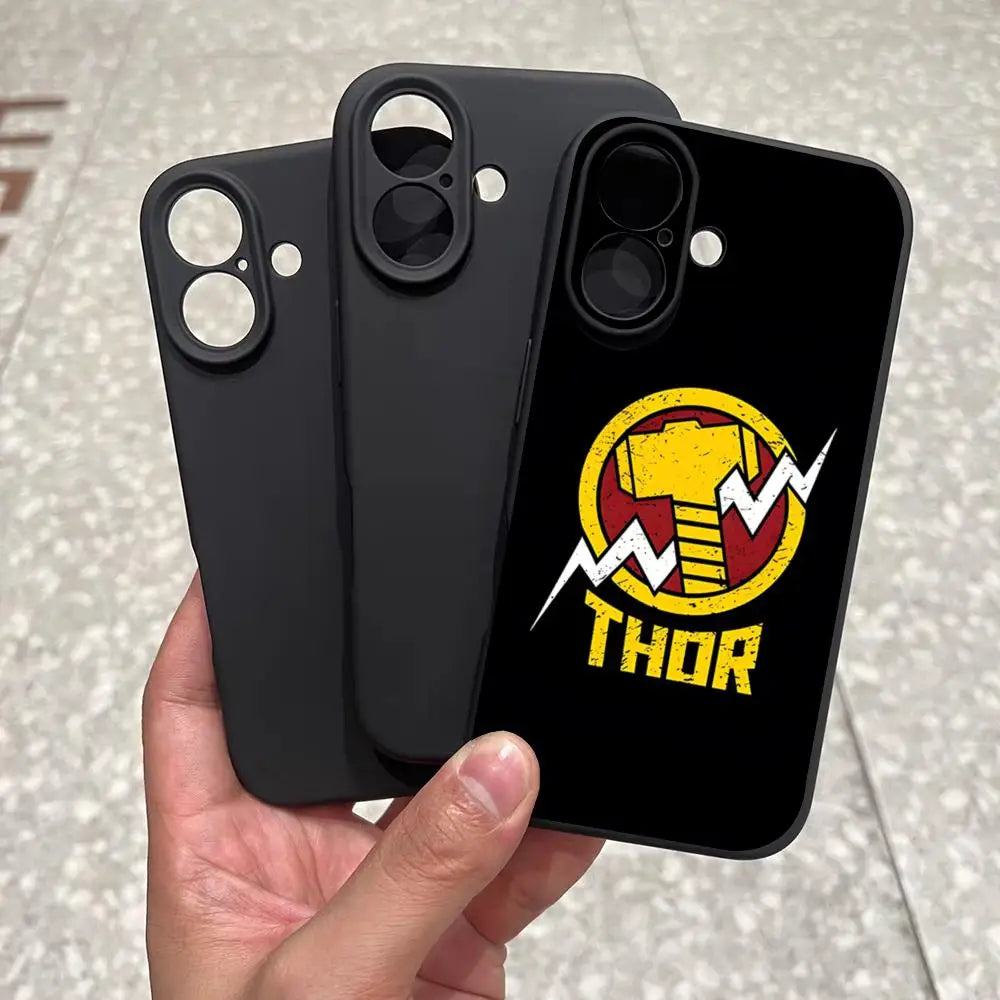 Marvel Superhero Phone Case For iPhone