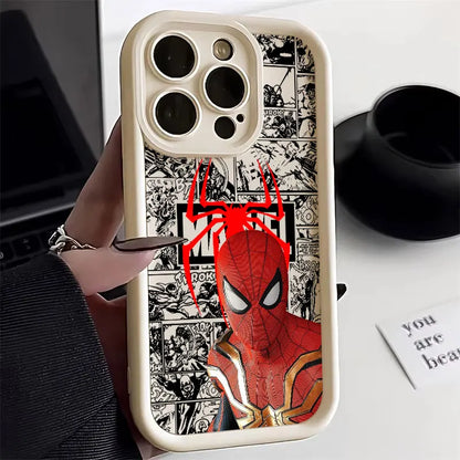 Spiderman Miles Morales Gwen Marvel Comics Case For Apple iPhone