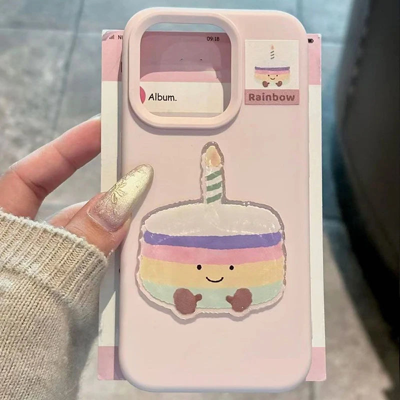 Interesting Cute Cake Compatible Phone Case