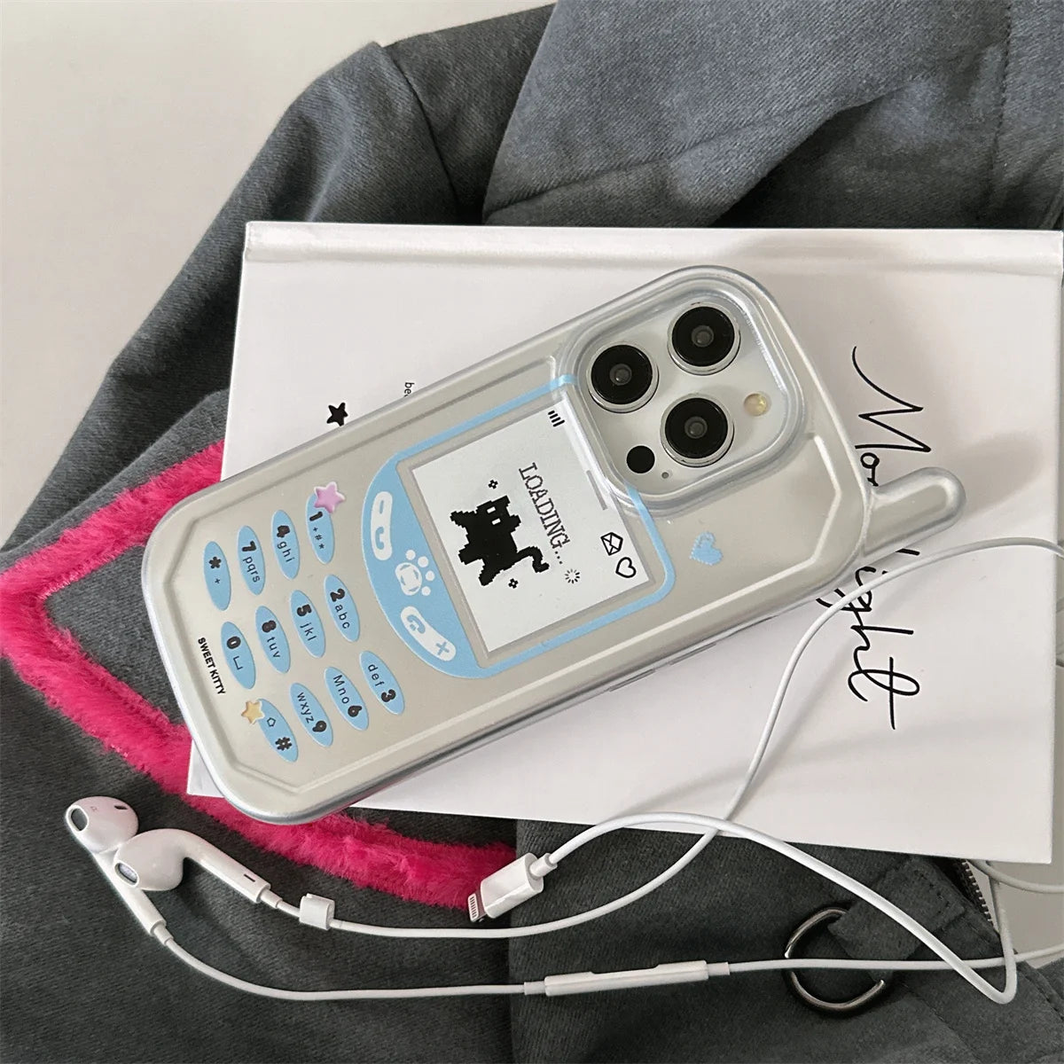New HelloKitty Lovely Anti-Fall Cover Funda For iPhone