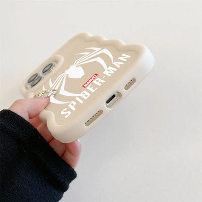 Spiderman Ironman Logo Marvel Candy Color Phone Case For iPhone