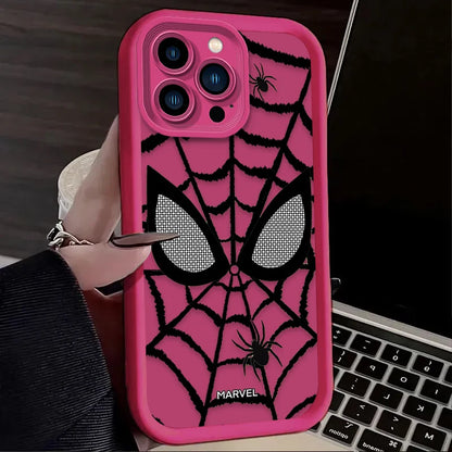 Marvel Spider Man Pattern Case For iPhone