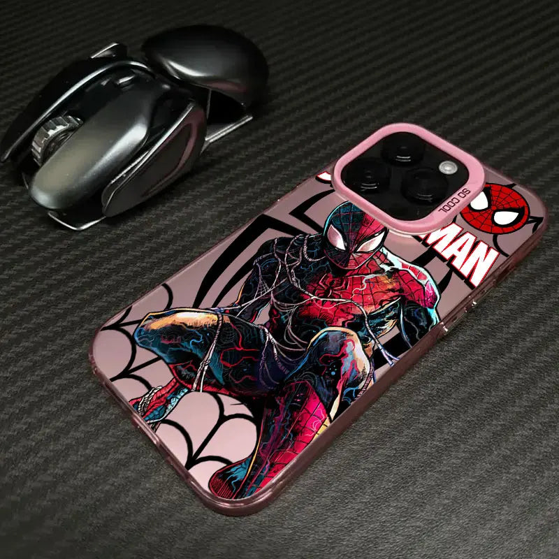 Marvel Spderman Venom Art Phone Case For iPhone