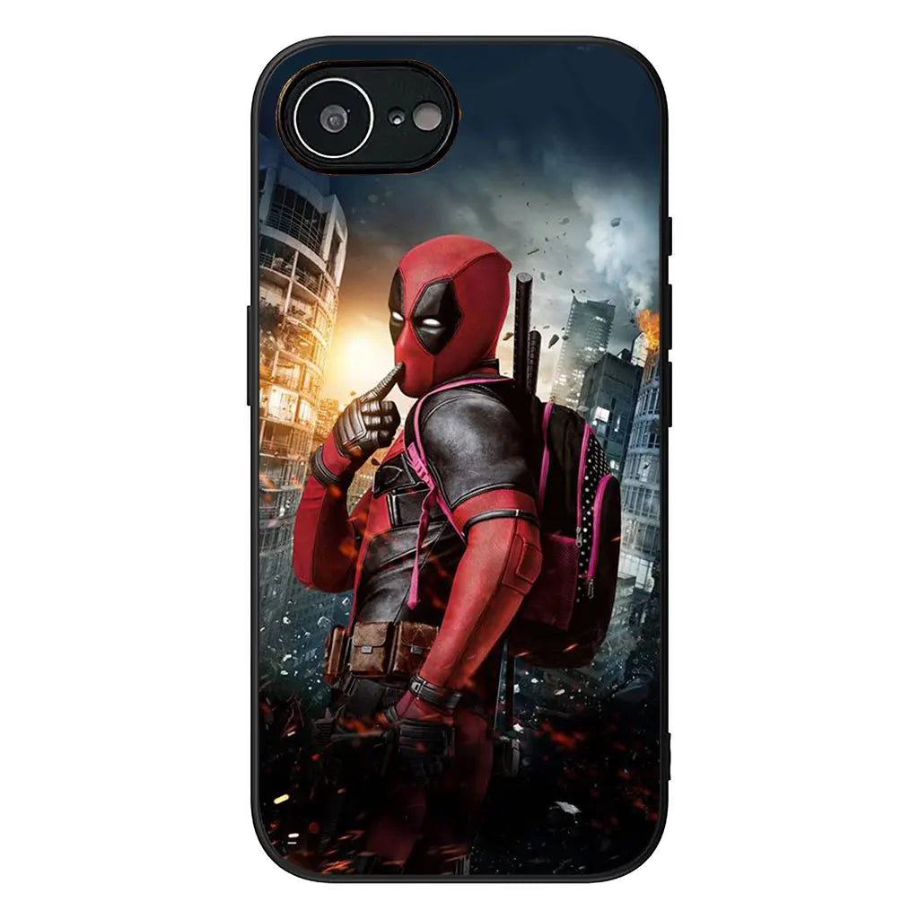Phone Cover For Apple iPhone Deadpool Marvels Casing