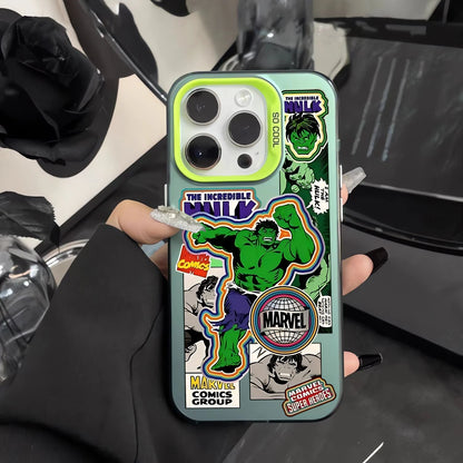 Retro Thanos Avengers Phone Case For iPhone
