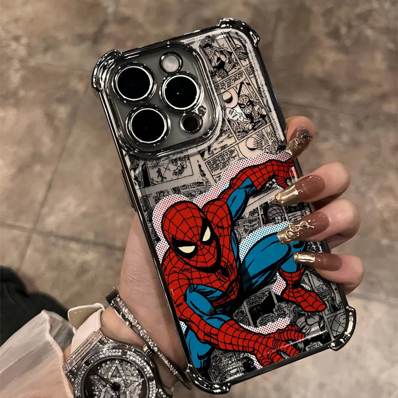 Cool Hero Spider Man Phone Case For iPhone