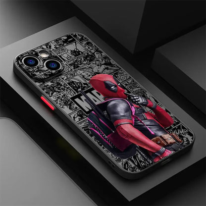 Marvel Funny Deadpool Case For iPhone