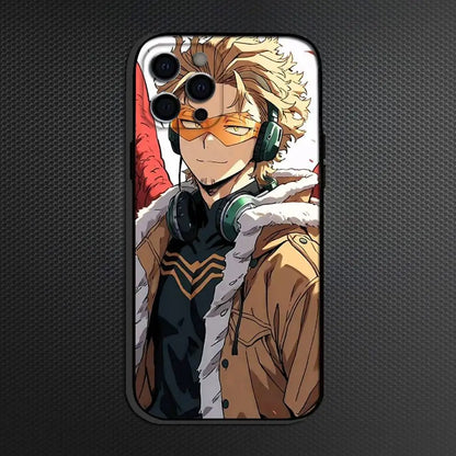 My Hero Hawks Phone Case For iPhone Others Soft Black Cover