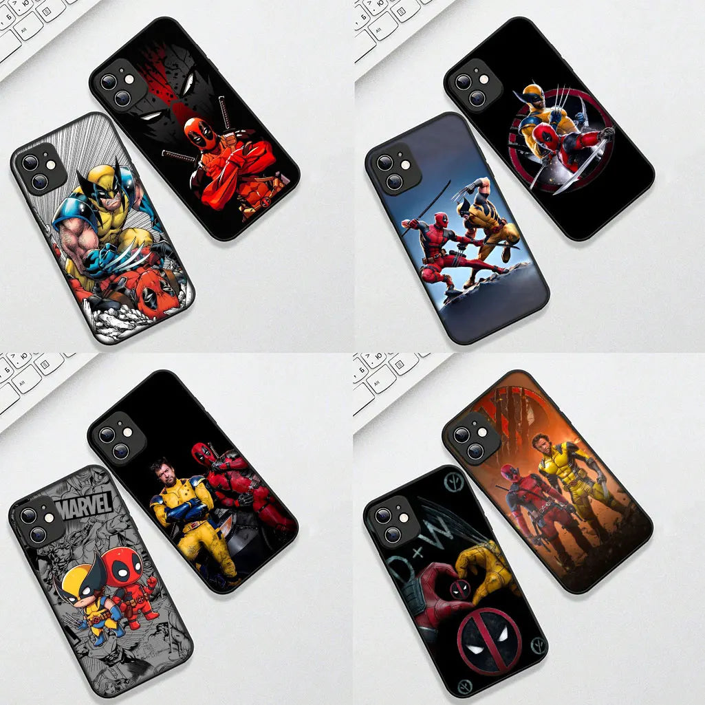 Casing For Apple iPhone Wolverine Marvel Deadpool
