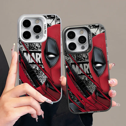 Marvel Universe Deadpool Cool Phone Case For iPhone