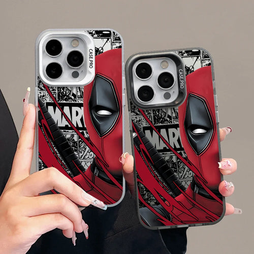 Marvel Universe Deadpool Cool Phone Case For iPhone