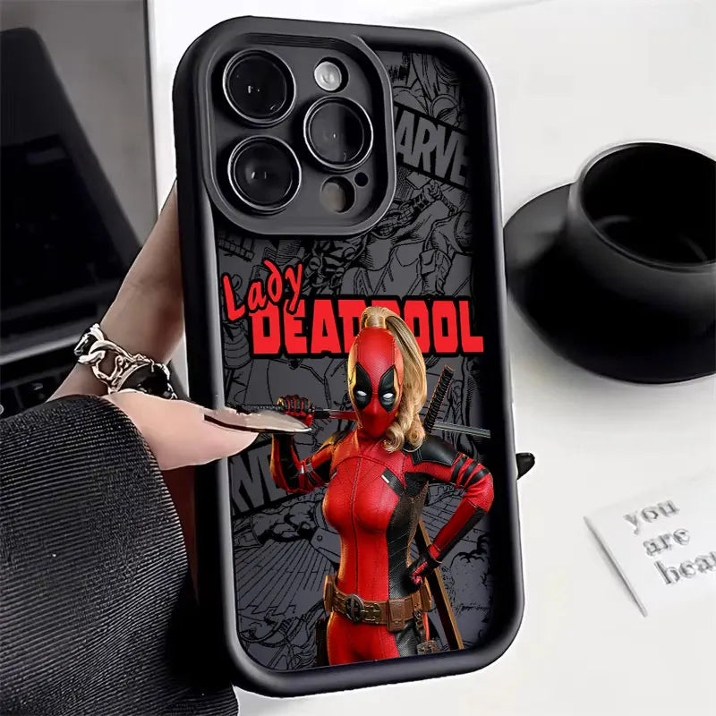 Ladypool Lady Deadpool Marvel Case For Apple iPhone