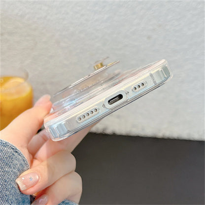 Kawaii Cartoon Cry Girl Magnetic Phone Case For iPhone