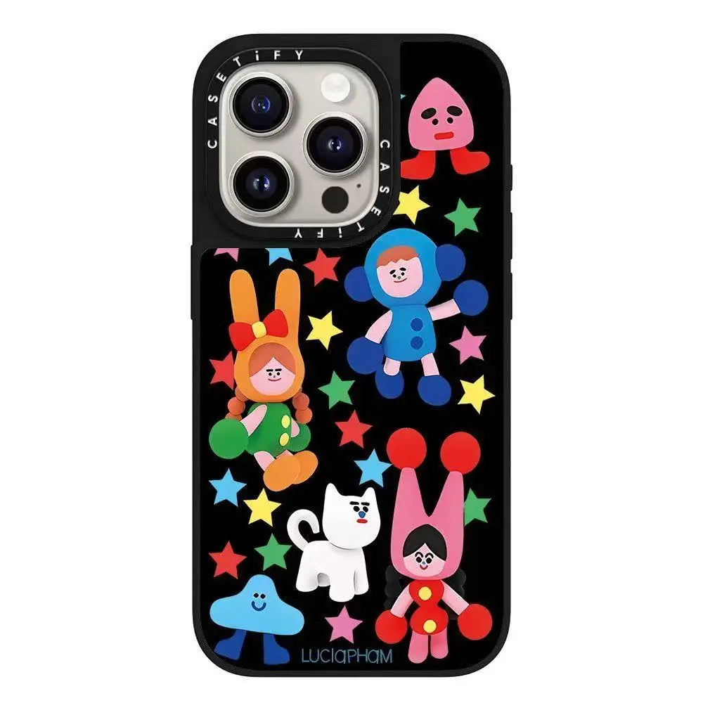 Lucia Cute Cartoon Cherry Smile Phone Case