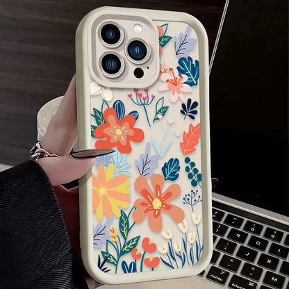 Art Colorful Flower Phone Case