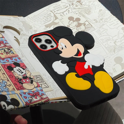 3D Cartoon Anime Mickey Mouse Phone Cases For IPhone