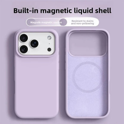 Magnetic Liquid Silicone iPhone Case