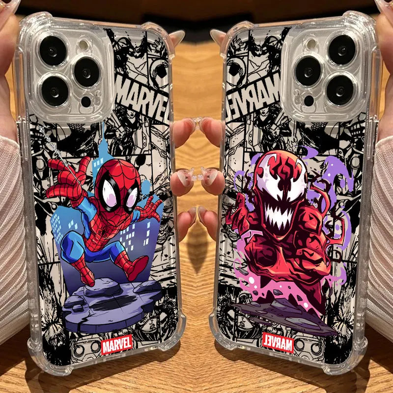 Marvel Spider Man Venom Clear Case For iPhone