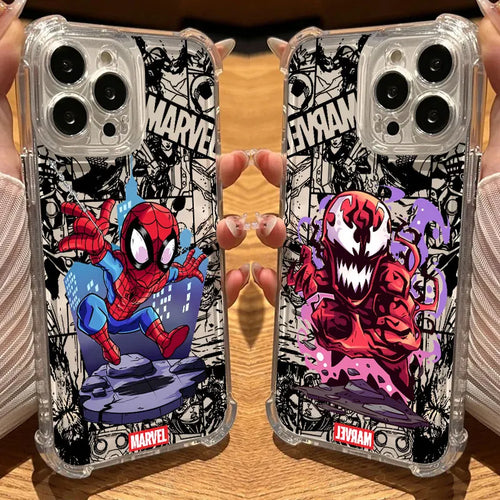 Marvel Spider Man Venom Clear Case For iPhone