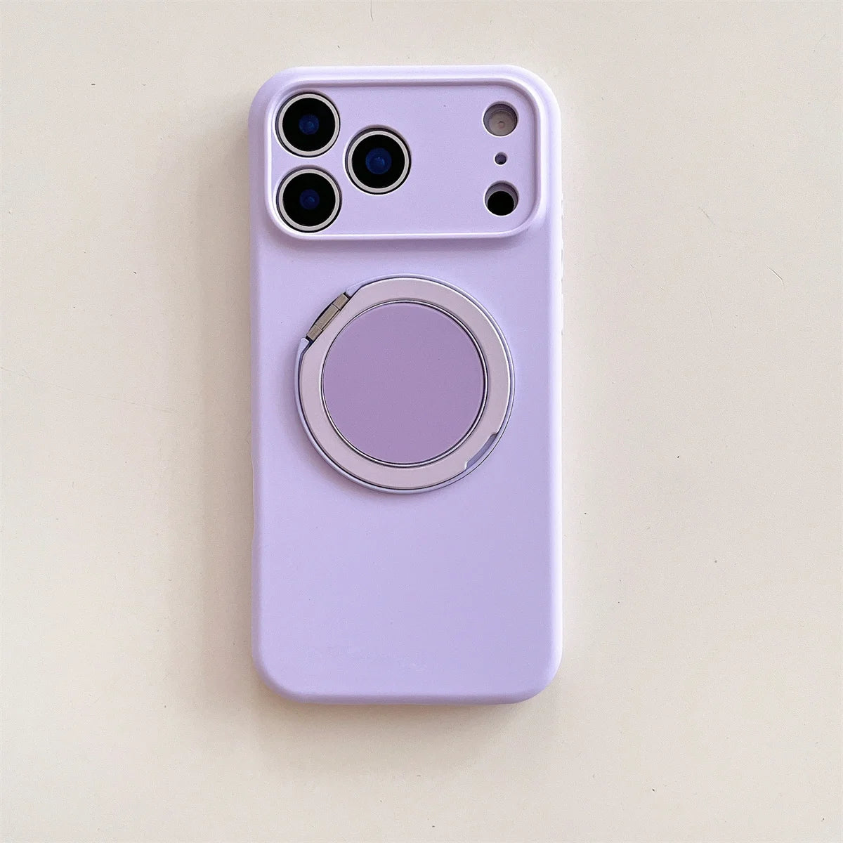 360 Rotate Bracket For Magsafe Magnetic Phone Case For iPhone Stand Silicone Soft Protective Cover