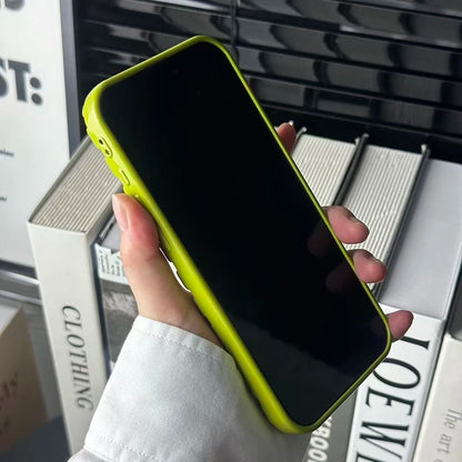 Fashion Green Pearl Round Bead Hollow Out Phone Case