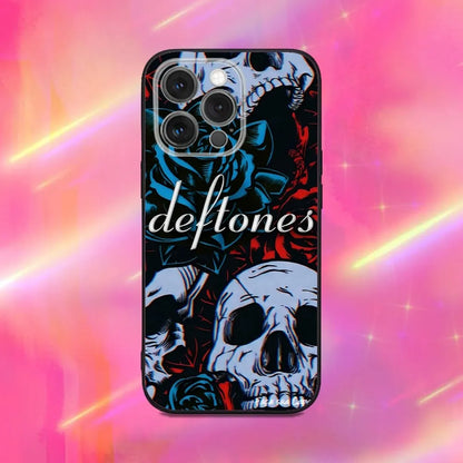 Rock Band Deftones Phone Case For iPhone Soft Silicone Black Case