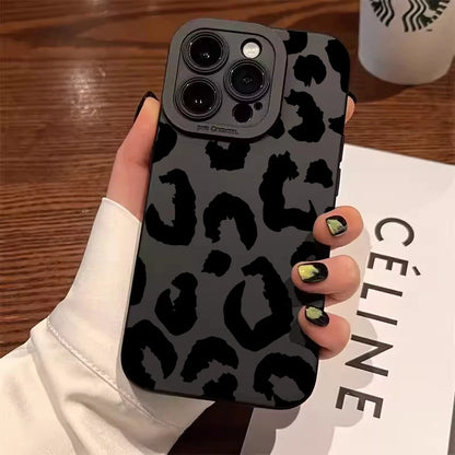 Leopard Design Camera Protective Case for iPhone