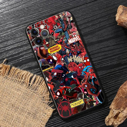 Marvel Spiderman Comic Case For iPhone