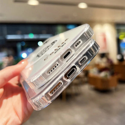 Cute Cat MagSafe Magnetic Clear Phone Case