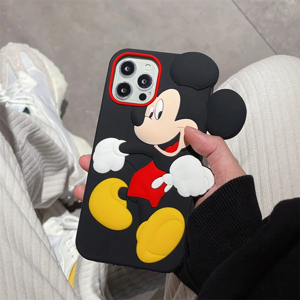 3D Cartoon Anime Mickey Mouse Phone Cases For IPhone