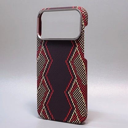 Luxury Kevlar Carbon Fiber Pattern High Quality Hard PC Case For iPhone