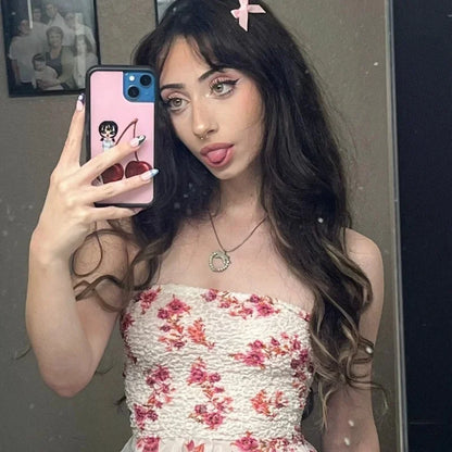 Hot 3D Cindy Kimberly Wildflower Anti- Fall Phone Case For iPhone