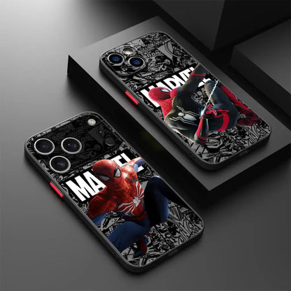 Spider Man Heroes Return Back Phone Cover Case For iPhone
