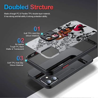 Cute Basketball Star Phone Case For iPhone