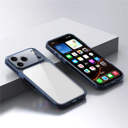 Luxury Transparent Shockproof Case For iPhone