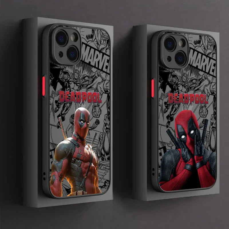 Deadpool Marvel Cool Phone Case For iPhone