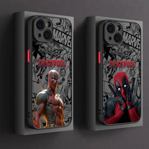 Deadpool Marvel Cool Phone Case For iPhone